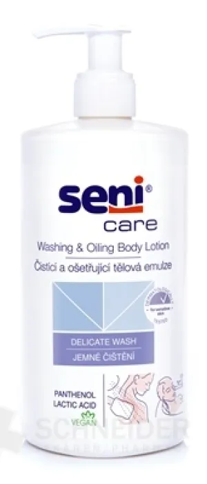 Seni Care Reinigende und feuchtigkeitsspendende Körperemulsion
