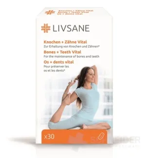 LIVSANE Unterstützung für gesunde Knochen und Zähne