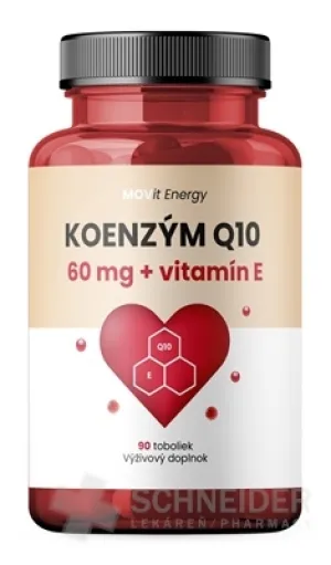 MOVit Coenzym Q10 60 mg + Vitamin E