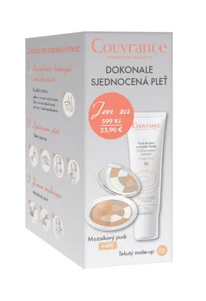 Avene Couvrance Flüssig-Make-up 2 + leichtes Mosaikpulver 9 g