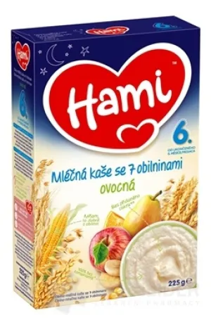 Hami-Milchbrei mit 7 Cerealien und Obst