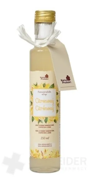 NaturProdukt Zitronensirup