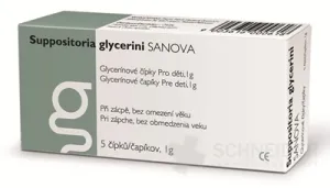 SUPPOSITOR GLYCERINI SANOVA pre deti 1g