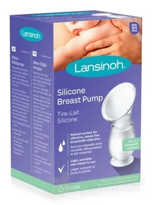LANSINOH Silikon-Milchpumpe
