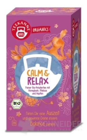 TEEKANNE ORGANICS BIO RUHIG UND ENTSPANNEN