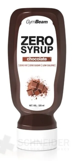 GymBeam ZERO SYRUP Schokolade