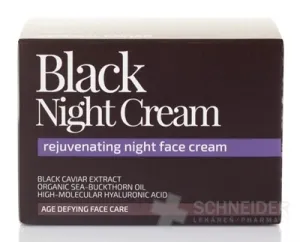 NATURA SIBERICA IMPERIAL CAVIAR Schwarze Nachtcreme