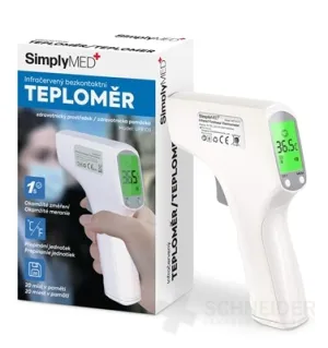 Kontaktloses Infrarot-THERMOMETER von SimplyMED