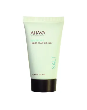 AHAVA Natürliches flüssiges Salz aus dem Toten Meer. Inhalt: 40 ml