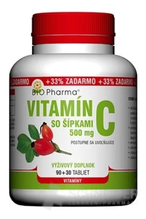 BIO Pharma Vitamin C mit Pfeilen 500 mg
