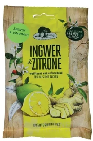 Willi dungl Ingwer &amp; Zitrone - Ingwer mit Zitrone