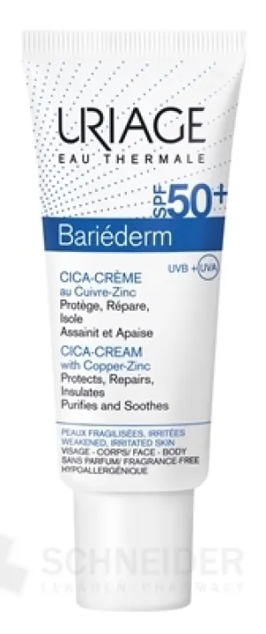URIAGE BARIEDERM CICA CREME SPF50