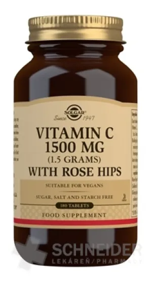 Solgar Vitamin C 1500 mg mit Hagebutten