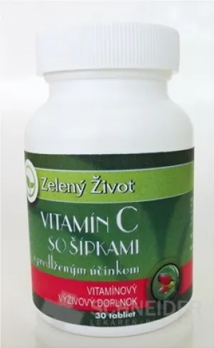 Zelený Život Vitamin C 1000 mg mit Hagebutten